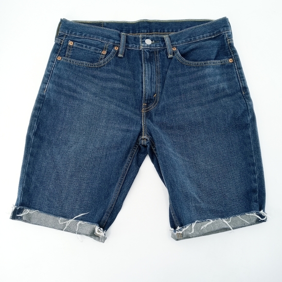Levi's 501 Cuffed‎ Bermuda Shorts - Picture 2 of 8